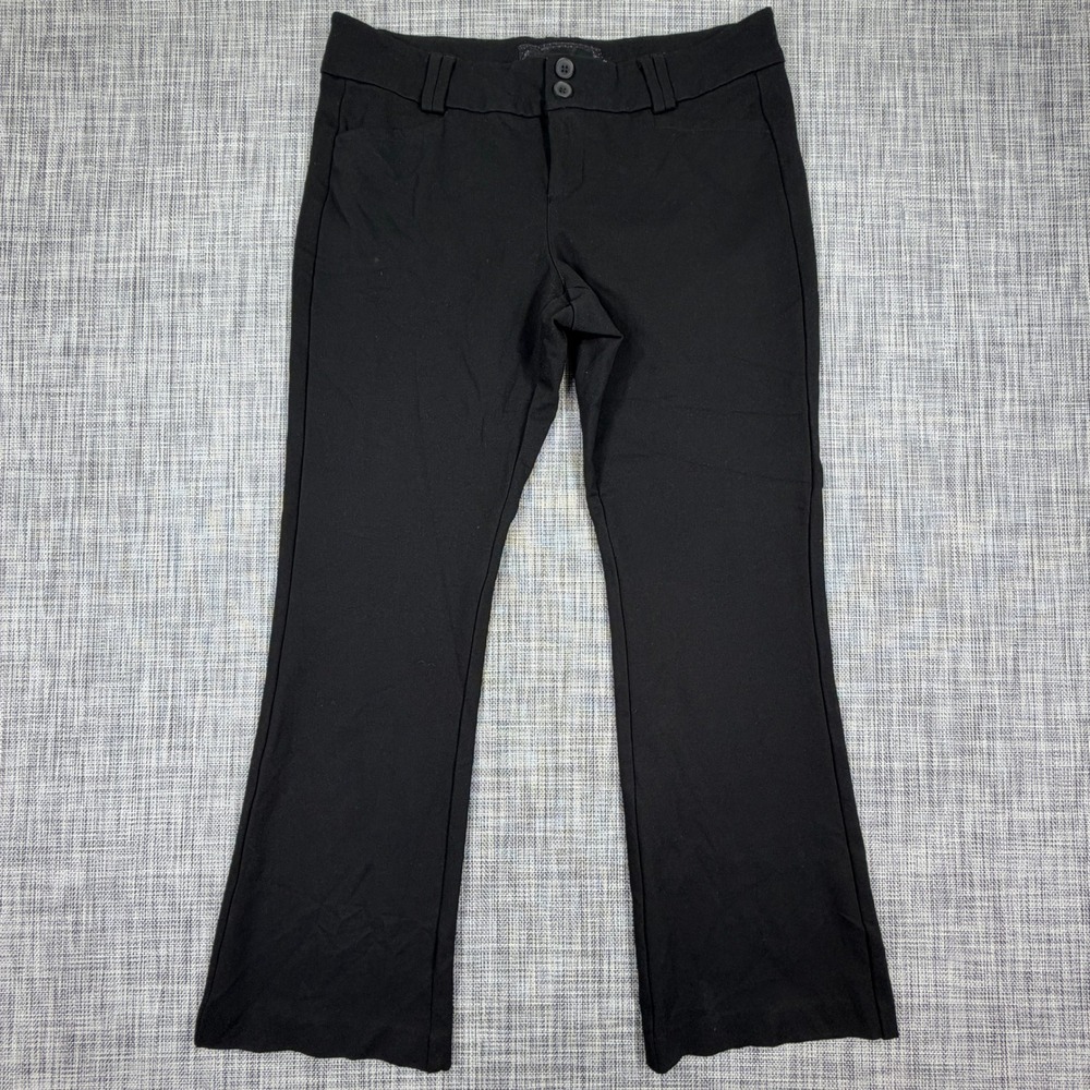 Torrid Women Studio Black Ponte Bootcut Trousers Tall Stretch Work Pants 18T